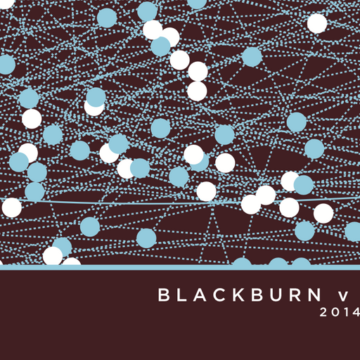 Burnley v Blackburn 2014 - The Goal Hanger. Football artwork for Burnley fans