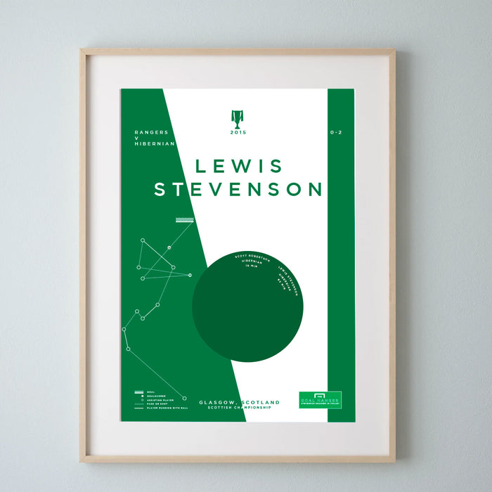 Lewis Stevenson: Rangers v Hibernian 2015