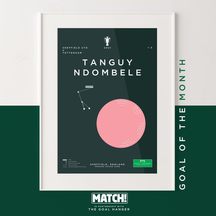 Ndombele: Match Goal Of The Month for January - The Goal Hanger