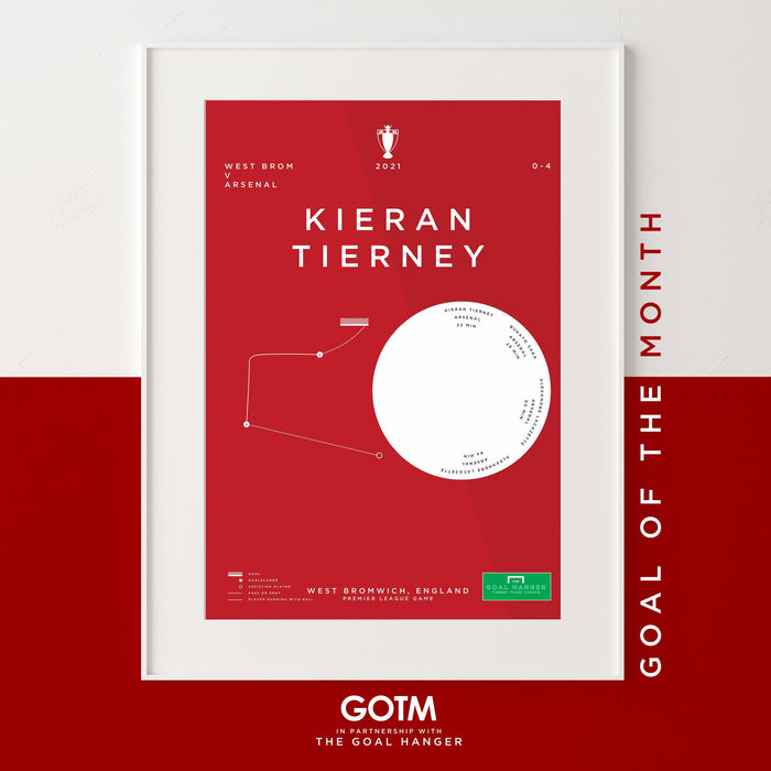 Kieran Tierney: Arsenal Goal of the Month January - The Goal Hanger