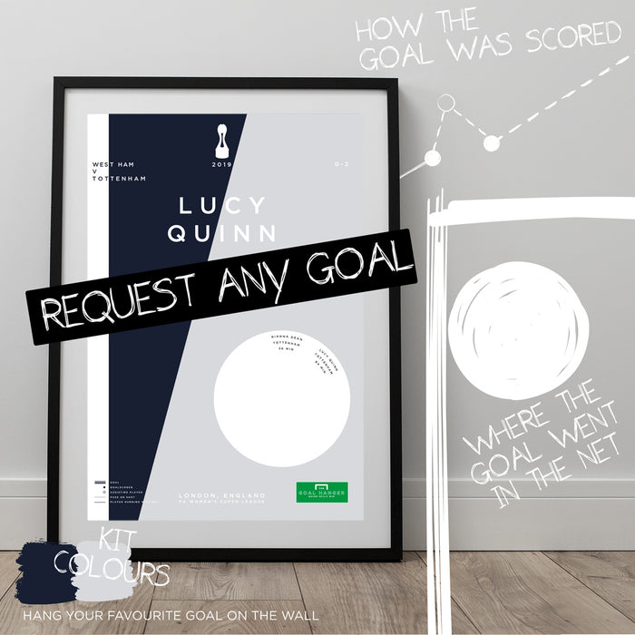 Request Any Tottenham Women's Goal As An Art Print