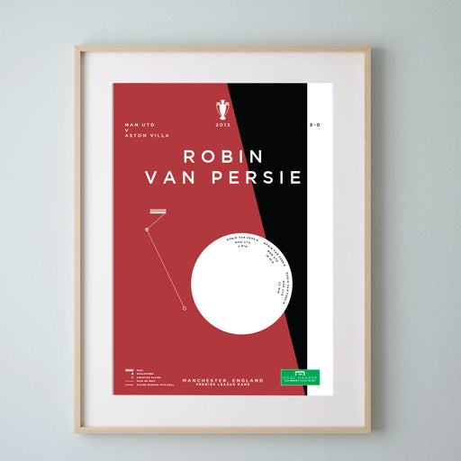 Robin Van Persie: Man Utd v Aston Villa 2013