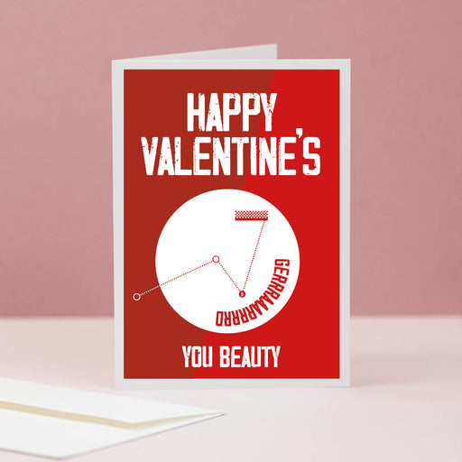 Steven Gerrard Liverpool FC Valentine's Card