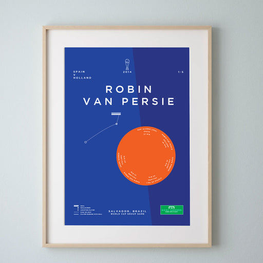Robin Van Persie: Holland v Spain 2014