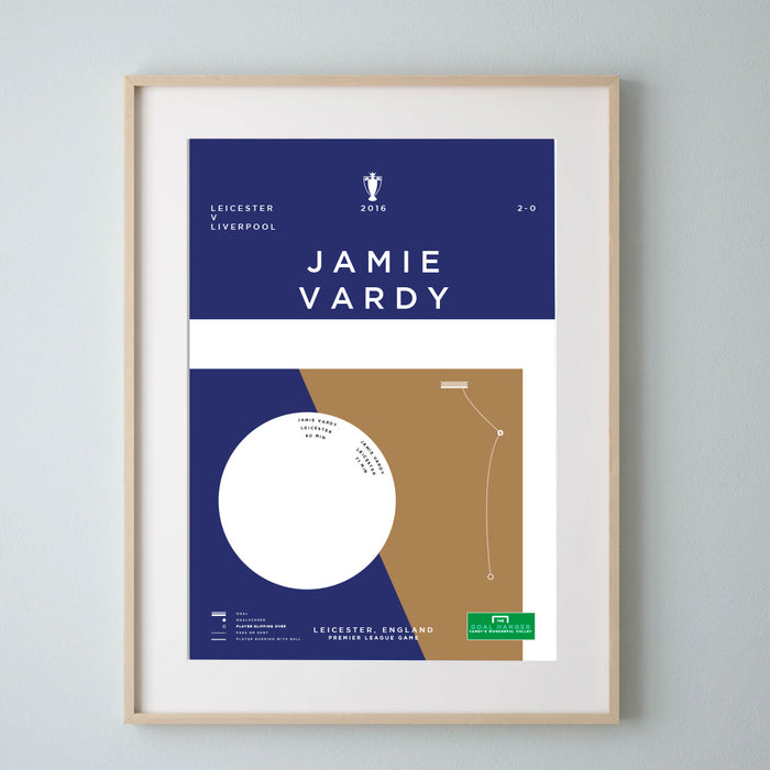 Jamie Vardy: Leicester v Liverpool 2016