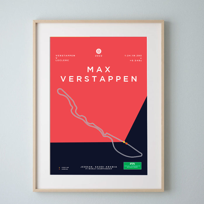Max Verstappen: Formula One Championship 2022 Jeddah