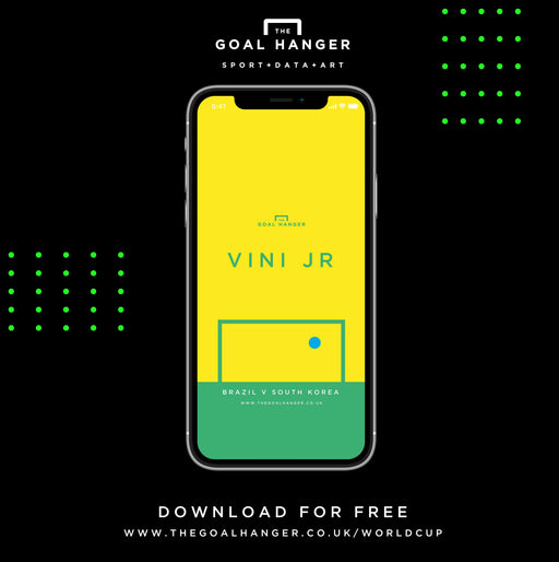 Vini Jr: Brazil v South Korea Phone Screen