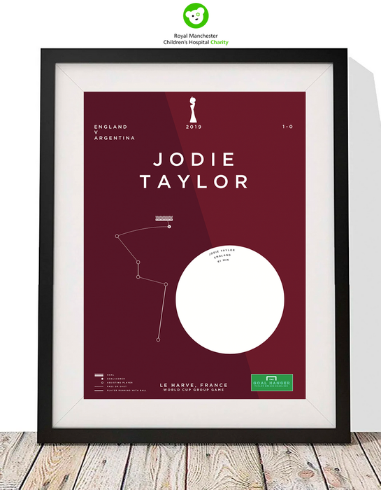 Jodie Taylor: England v Argentina 2019 - The Goal Hanger