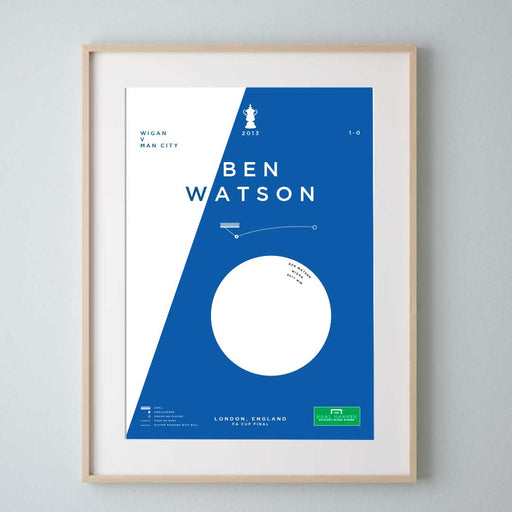 Ben Watson: Wigan v Man City 2013