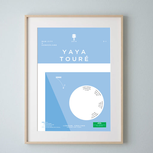 Yaya Toure: Man City v Sunderland 2014