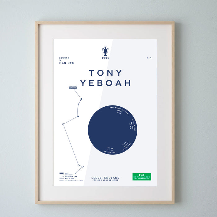 Tony Yeboah: Leeds v Man Utd 1995