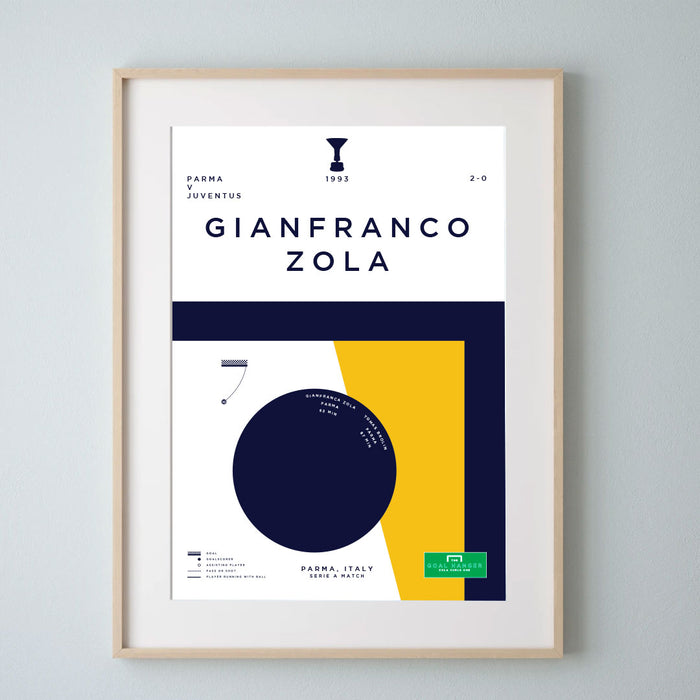 Gianfranco Zola: Parma v Juventus 1993