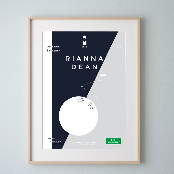 Rianna Dean: Tottenham v West Ham 2019