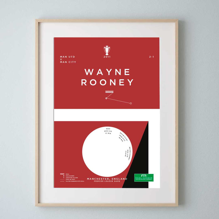 Wayne Rooney: Man Utd v Man City 2011
