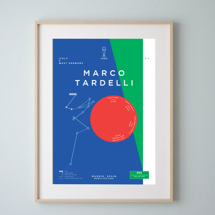 Marco Tardelli: Italy v West Germany 1982