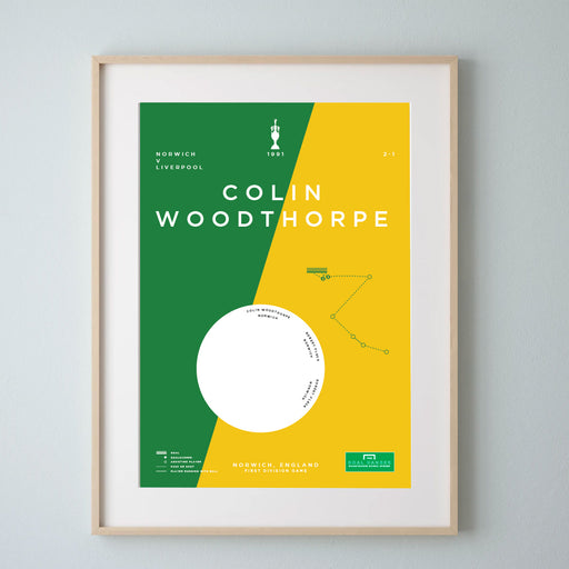 Colin Woodthorpe: Norwhich v Liverpool 1991